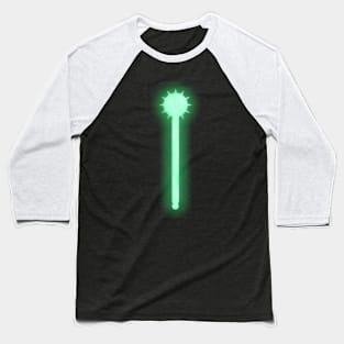 Spiritual Weapon (Green Morningstar) Baseball T-Shirt